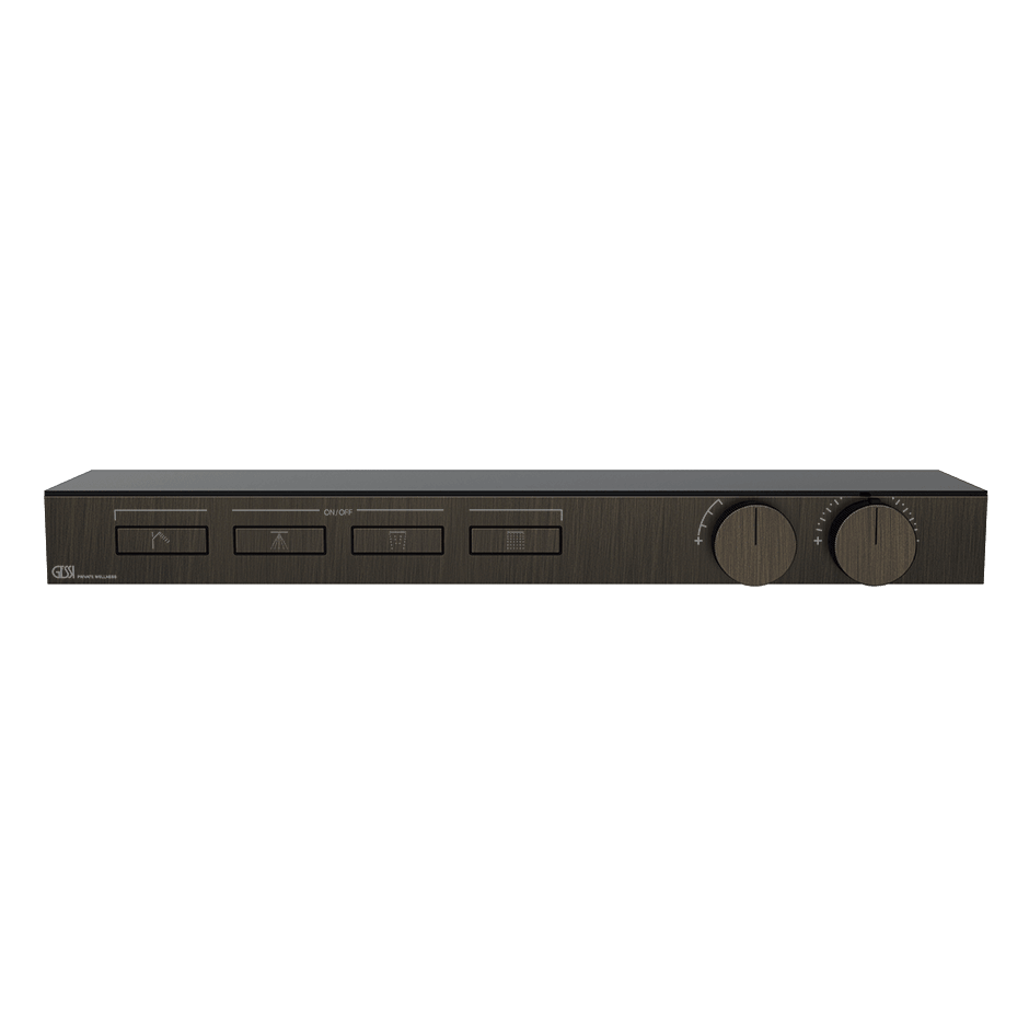 Gessi Shower Mixer 63026 in Aged Bronze