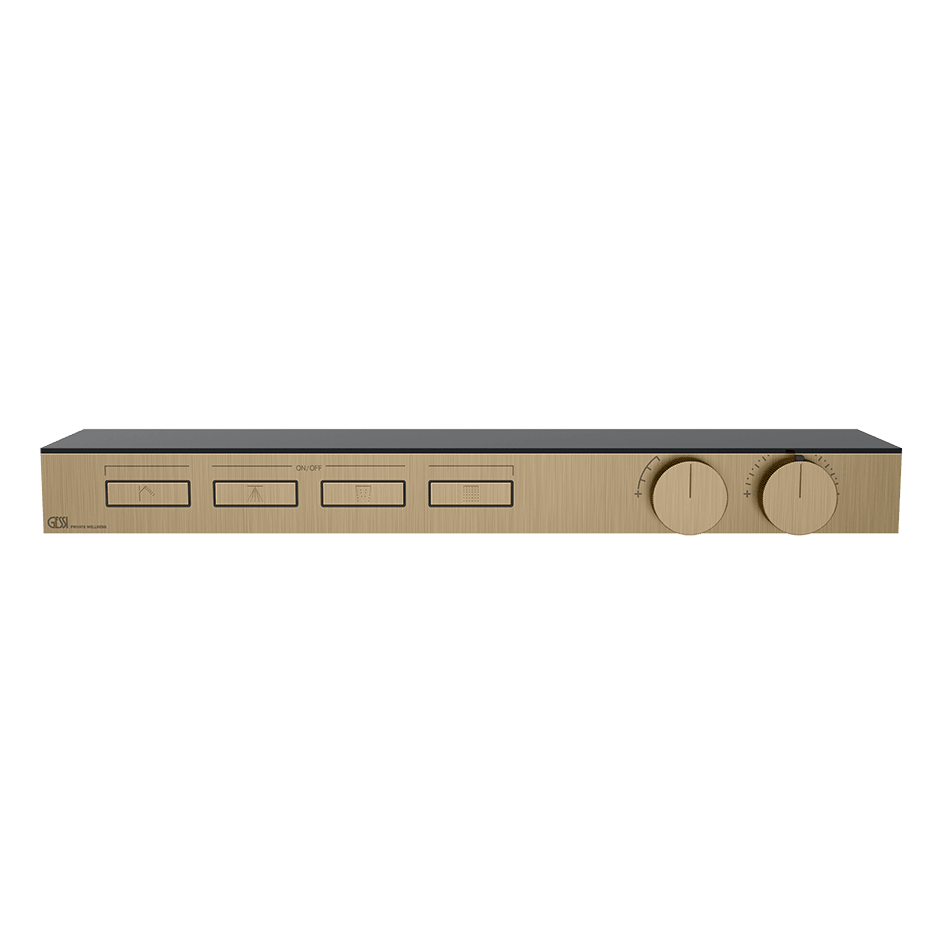 Gessi Shower Mixer 63026 in Warm Bronze Br. Pvd