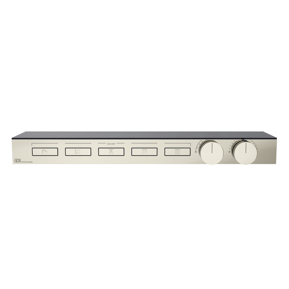 Gessi Shower Mixer 63028 in Nickel Pvd
