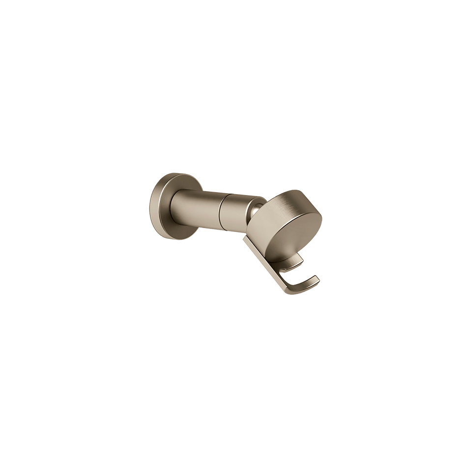 Gessi Handshower Hook 63057 in Finox Brushed Nickel