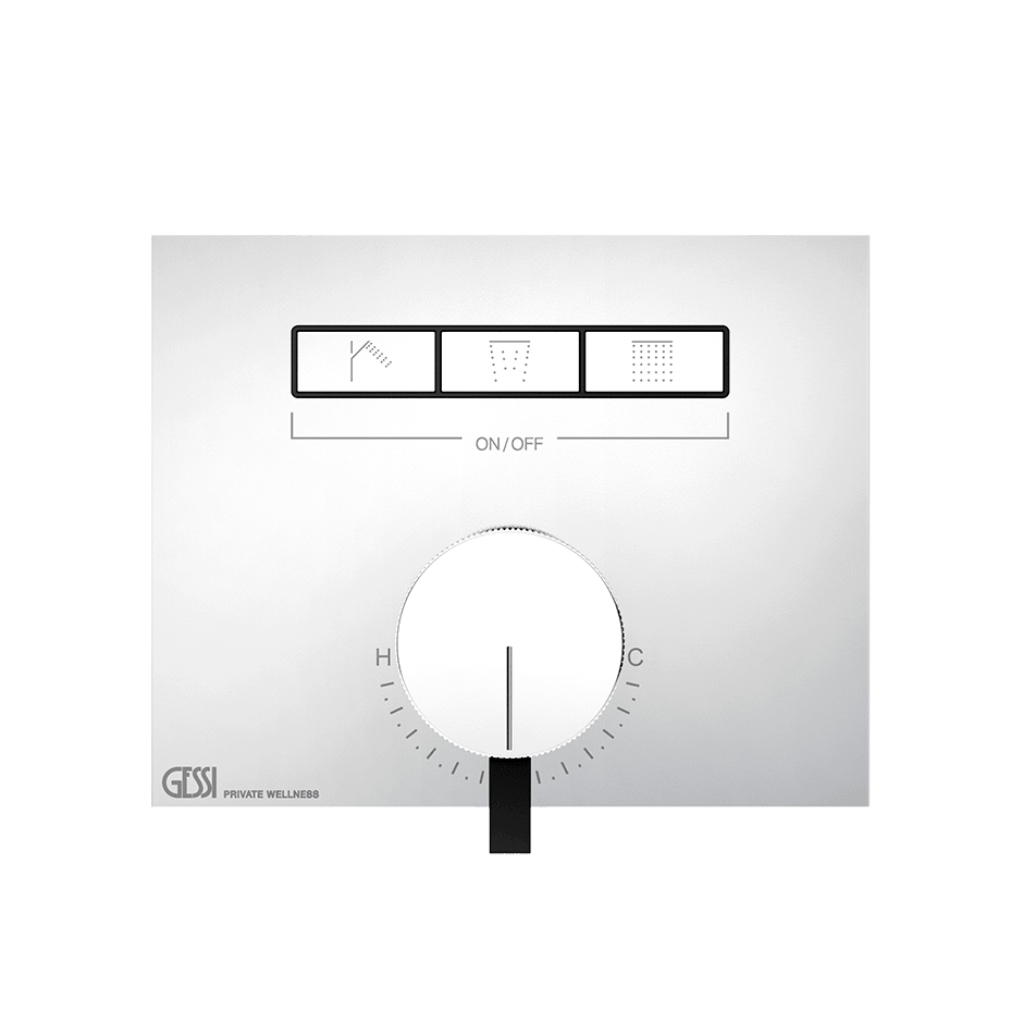Gessi Shower Mixer 63081 in Chrome