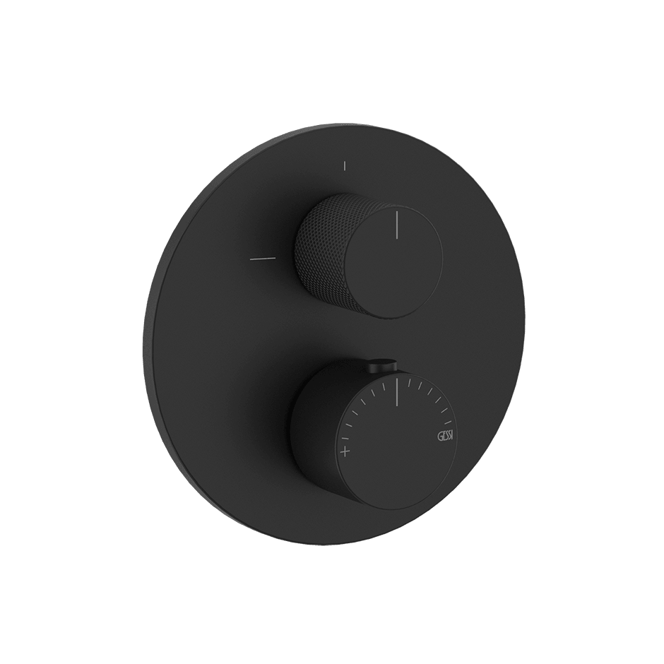 Gessi Shower Mixer 63133 in Matte Black