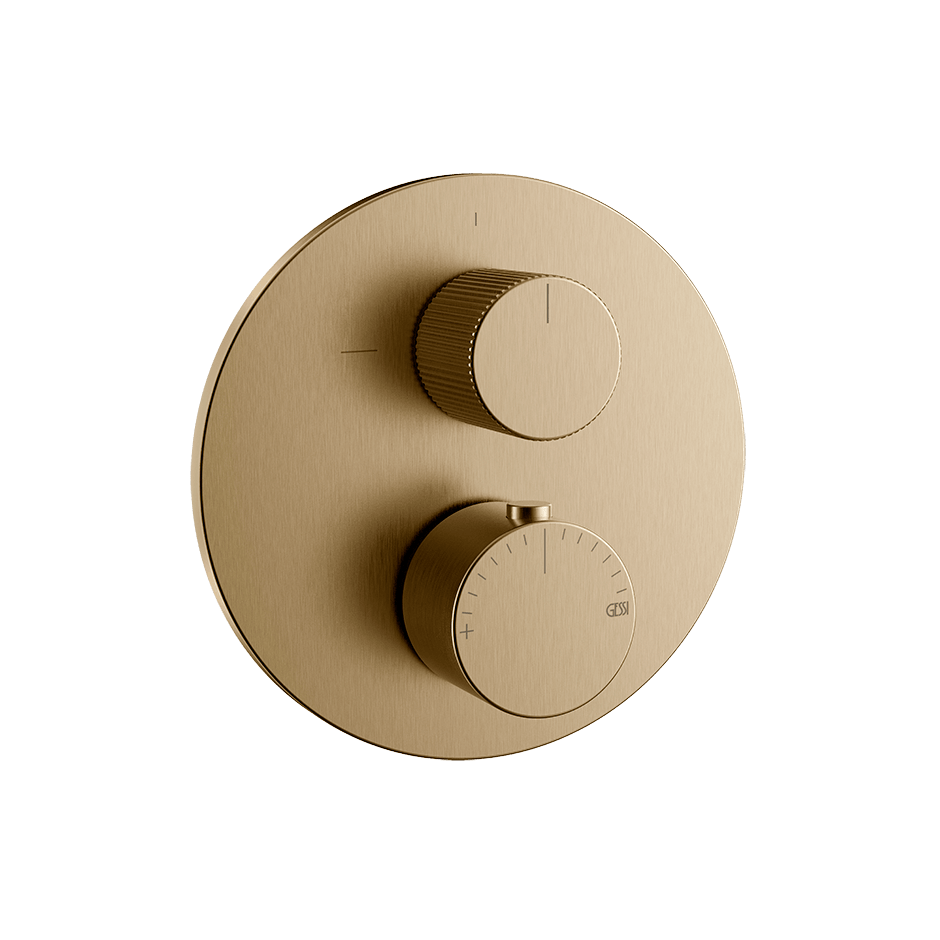 Gessi Shower Mixer 63139 in Warm Bronze Br. Pvd