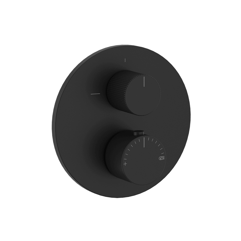 Gessi Shower Mixer 63141 in Matte Black