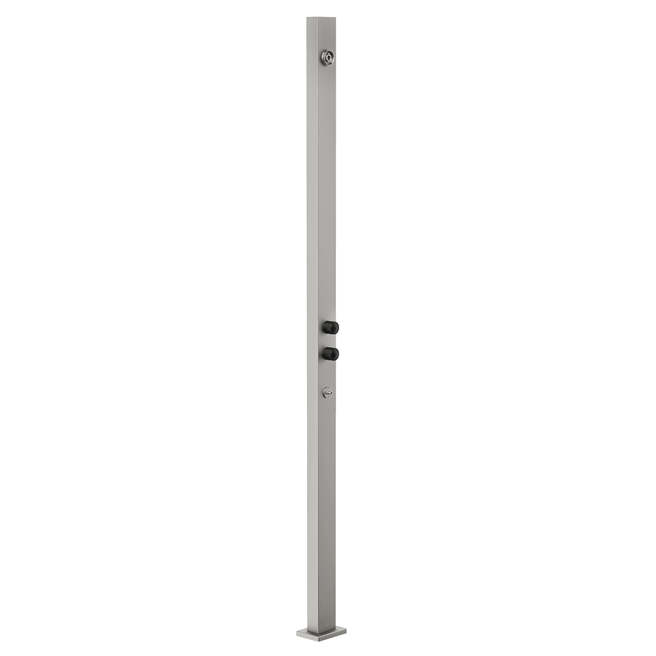 Gessi Shower Column 63207 in Steel Brushed