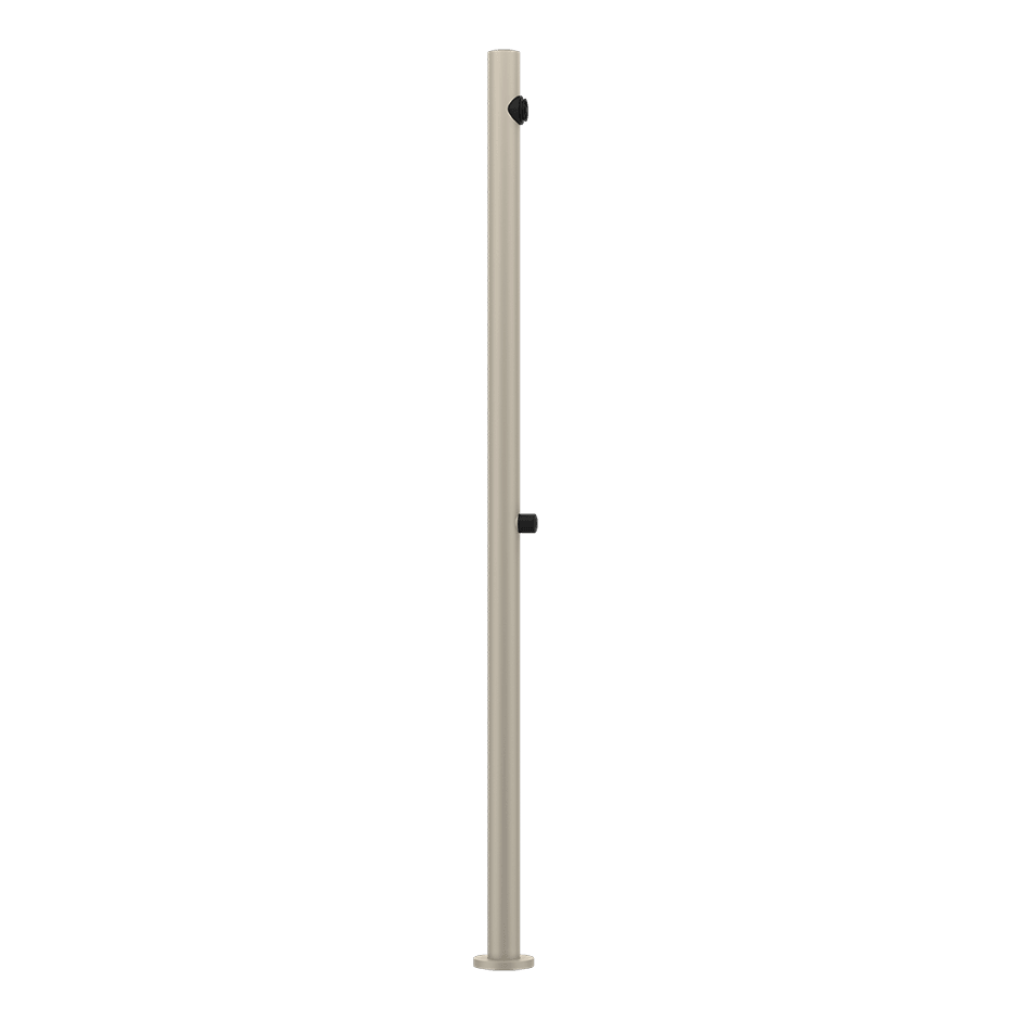 Gessi Shower Column 63209 in Matte Greige