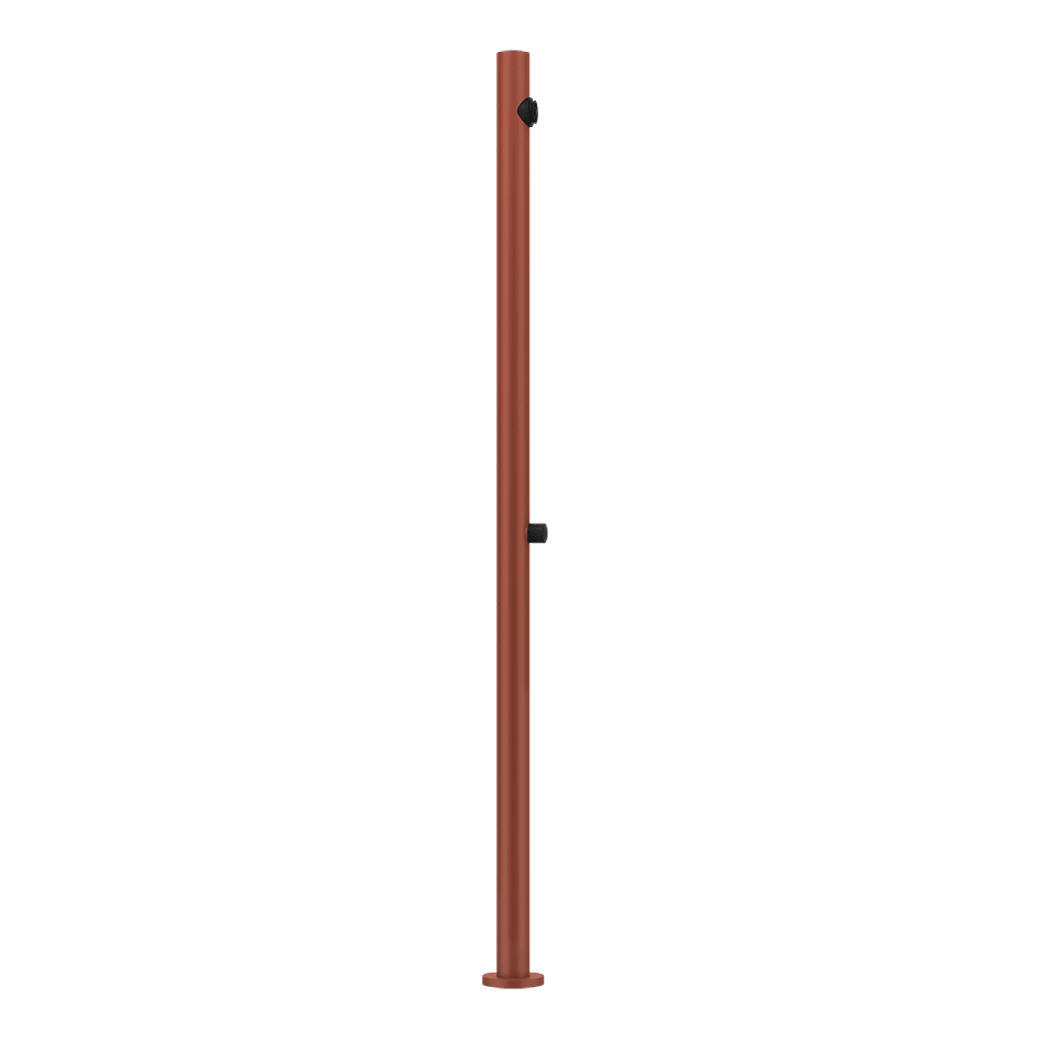 Gessi Shower Column 63209 in Matte Coral