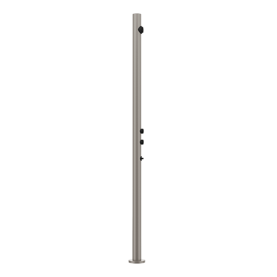 Gessi Shower Column 63210 in Steel Brushed