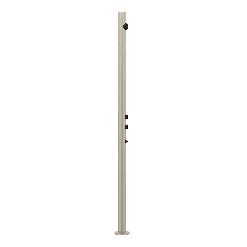 Gessi Shower Column 63210 in Matte Greige