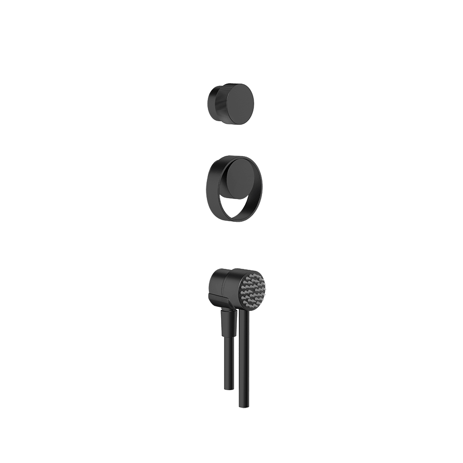 Gessi Shower Mixer 63214 in Matte Black