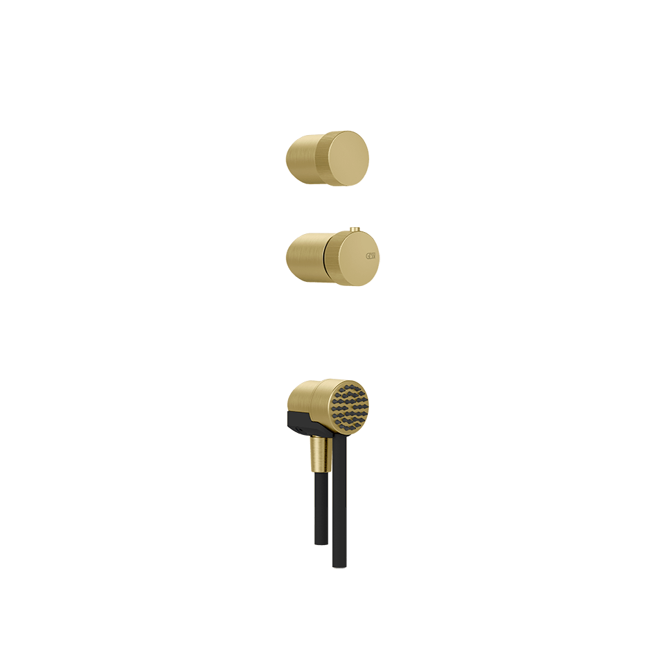 Gessi Diverter 63216 in Brass Brushed Pvd