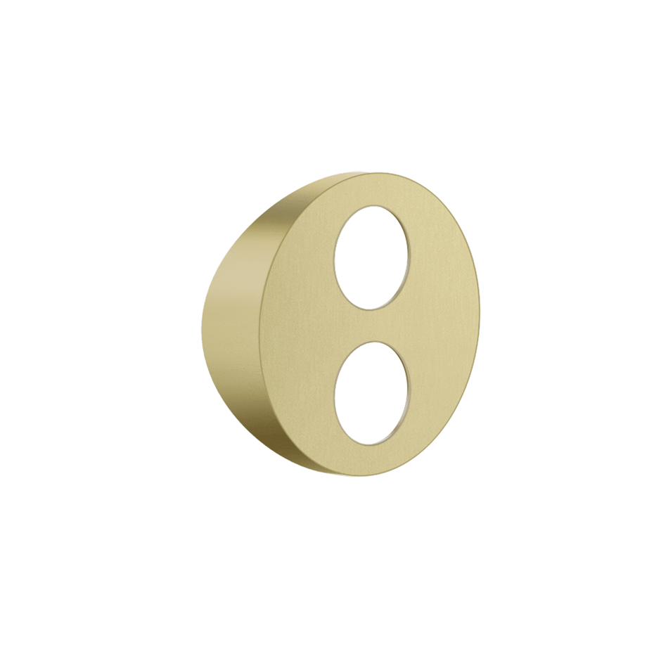 Gessi Cover 63220 in Brass Brushed Pvd