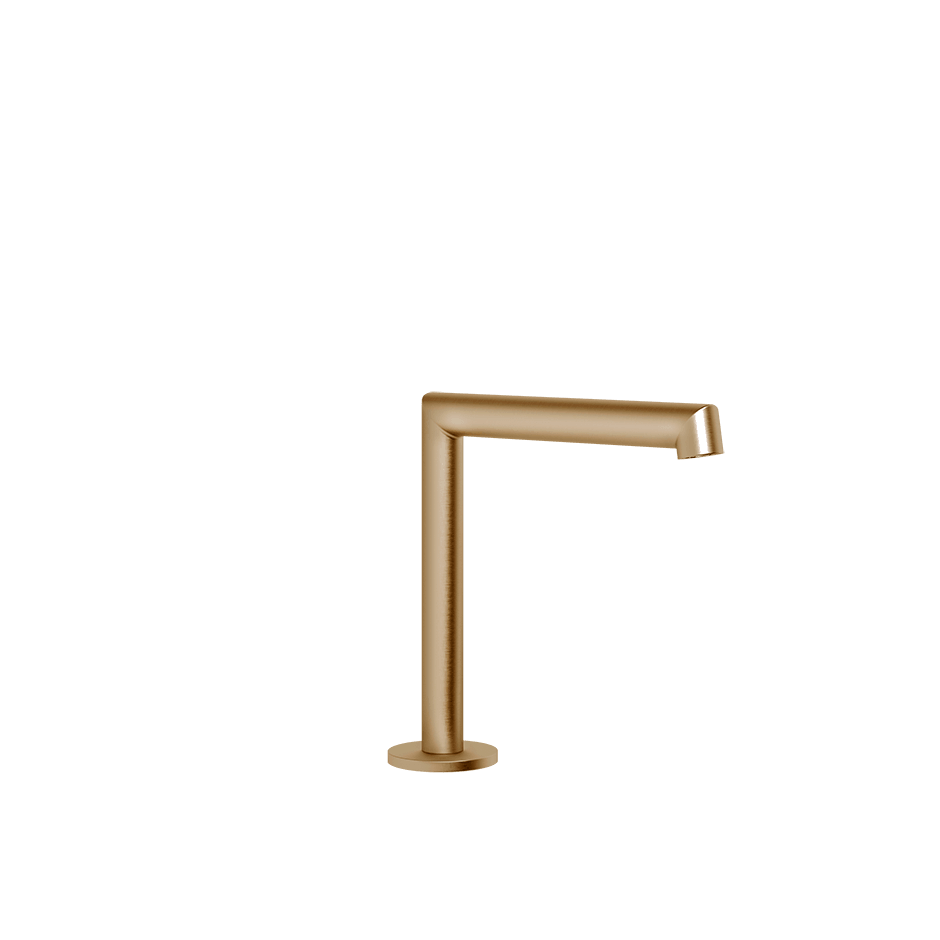 Gessi Basin Spout 63321 in Warm Bronze Br. Pvd