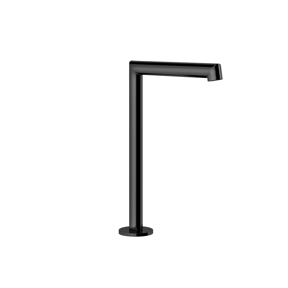 Gessi Basin Spout 63323 in Black Metal Pvd
