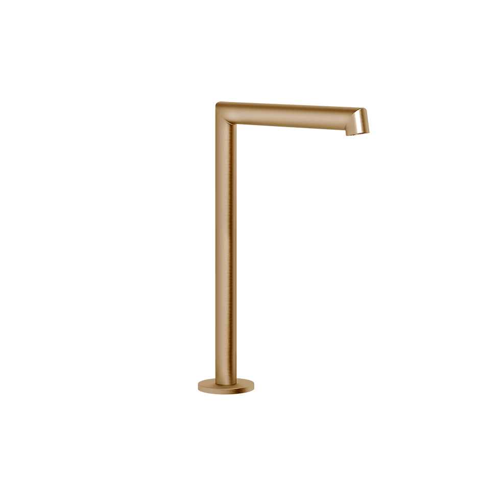 Gessi Basin Spout 63323 in Warm Bronze Br. Pvd
