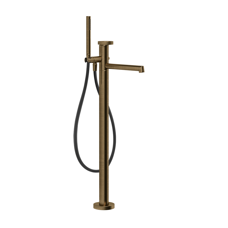Gessi Bath Mixer 63328 in Antique Brass