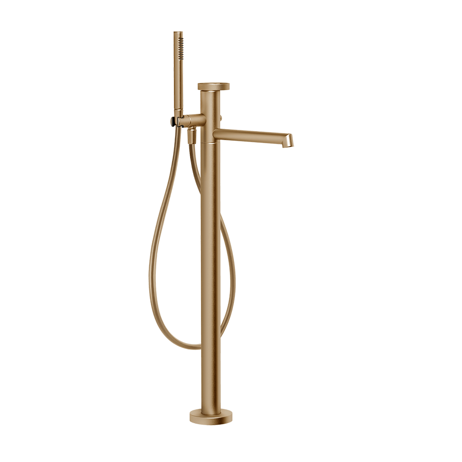 Gessi Bath Mixer 63328 in Warm Bronze Br. Pvd