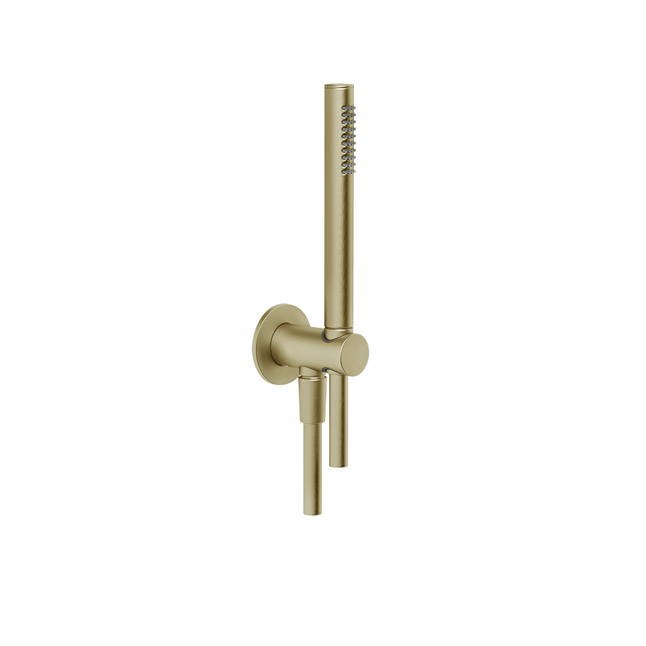 Gessi Shower Set 63329 in Brass Brushed Pvd