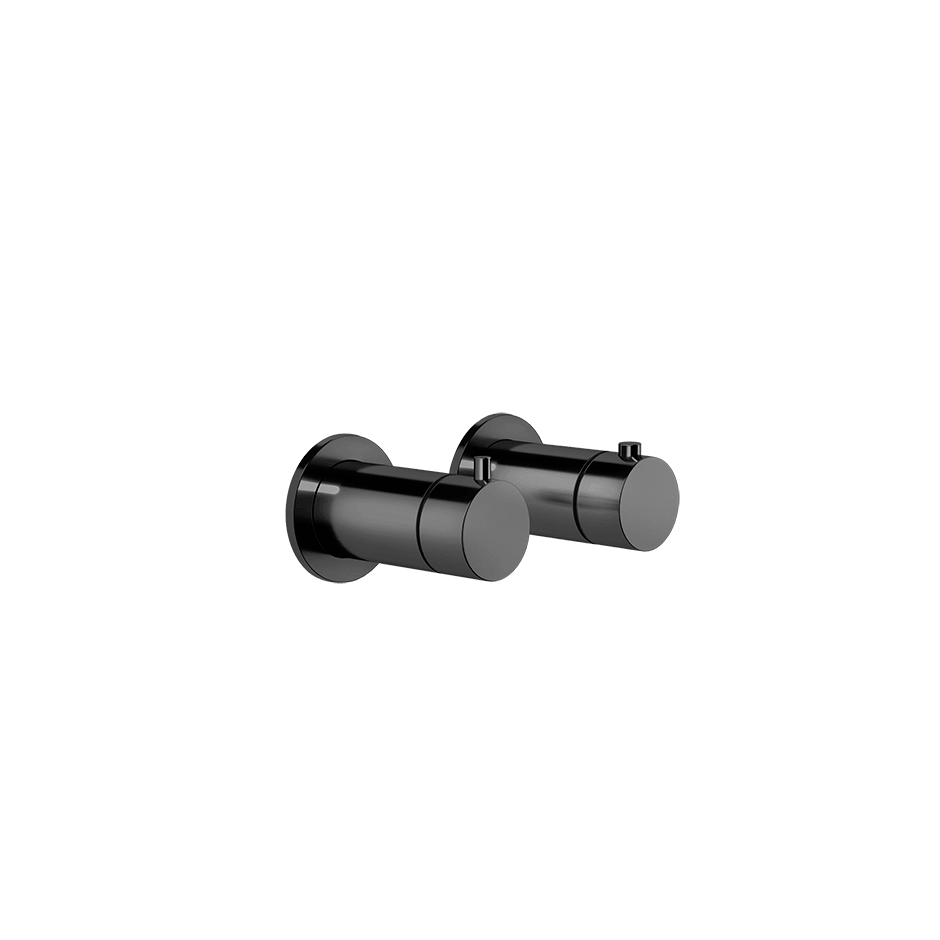 Gessi Shower Mixer 63331 in Black Metal Pvd