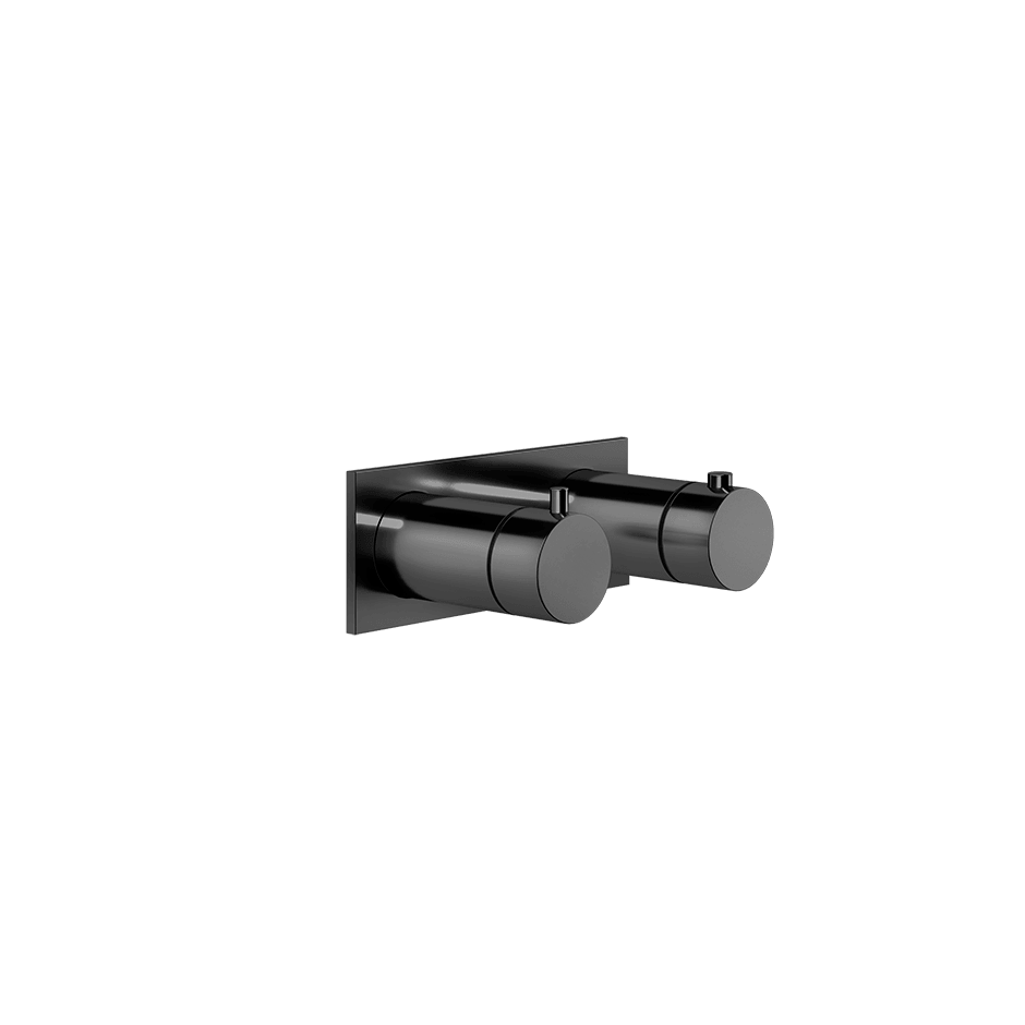 Gessi Shower Mixer 63334 in Black Metal Pvd