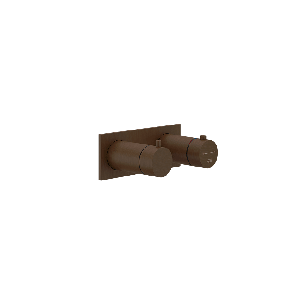 Gessi Shower Mixer 63334 in Dark Bronze