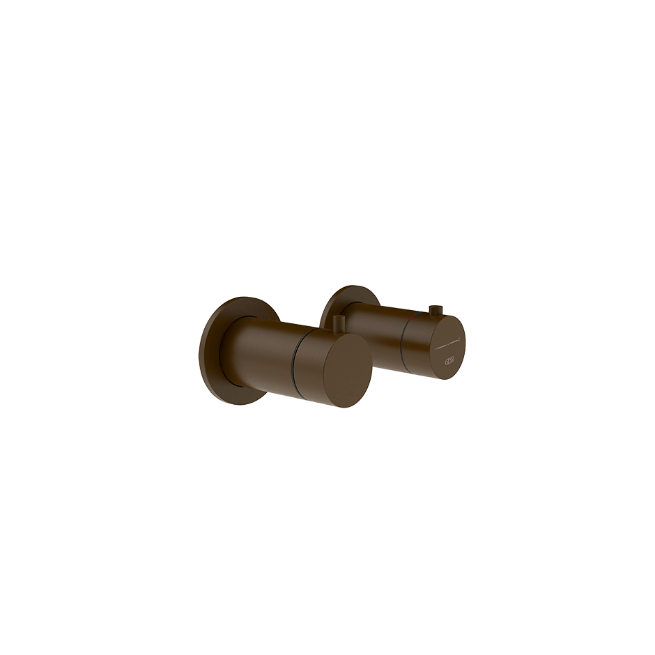 Gessi Shower Mixer 63335 in Dark Bronze