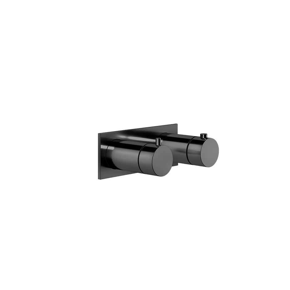 Gessi Shower Mixer 63336 in Black Metal Pvd