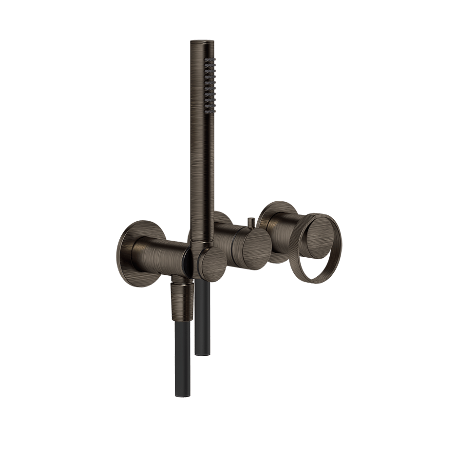 Gessi Shower Mixer 63345 in Aged Bronze