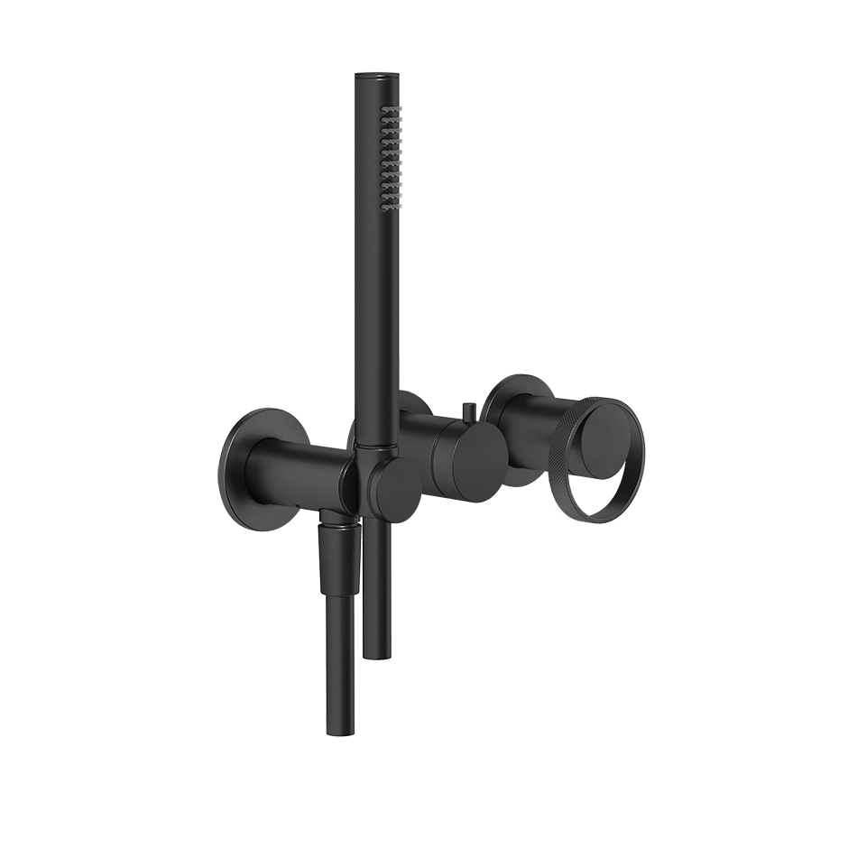 Gessi Shower Mixer 63345 in Matte Black