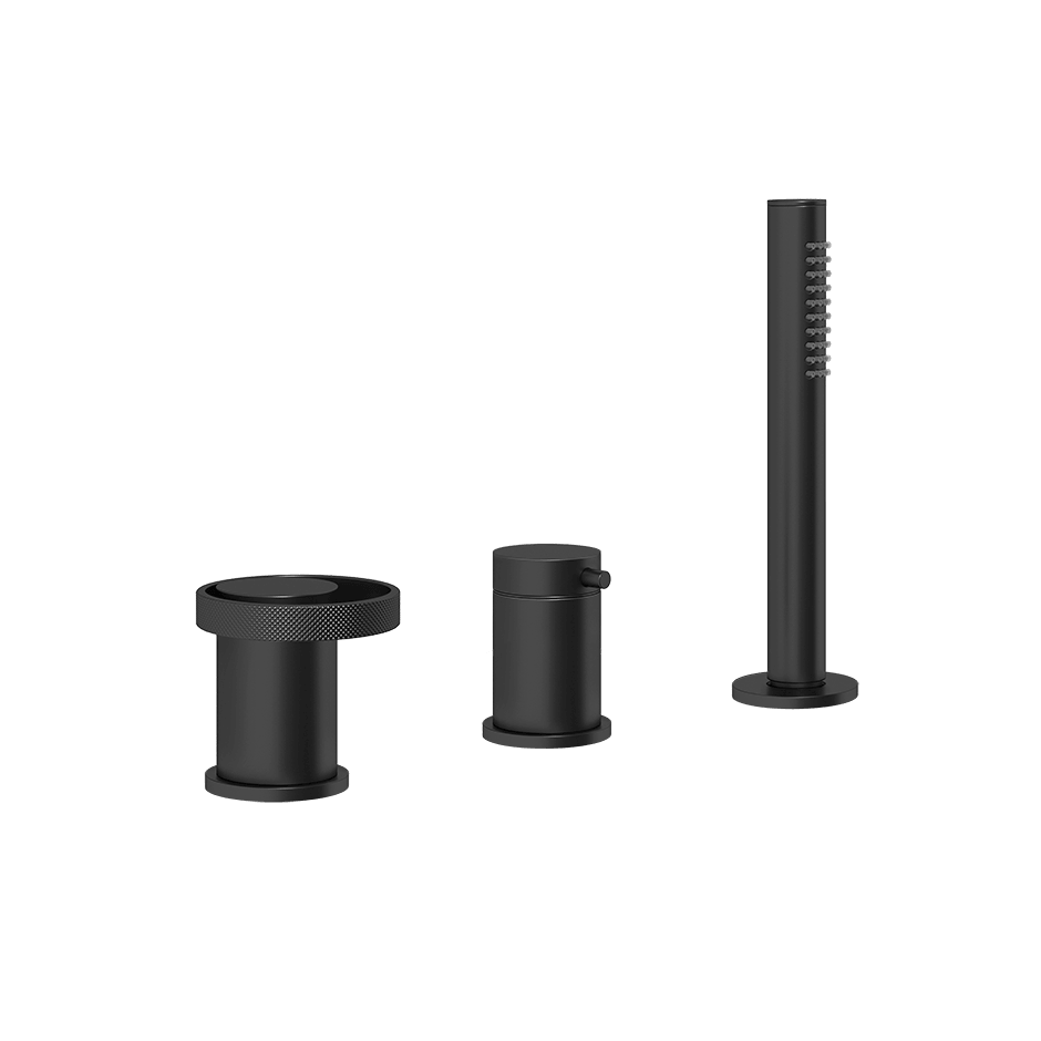 Gessi Bath Mixer 63347 in Matte Black