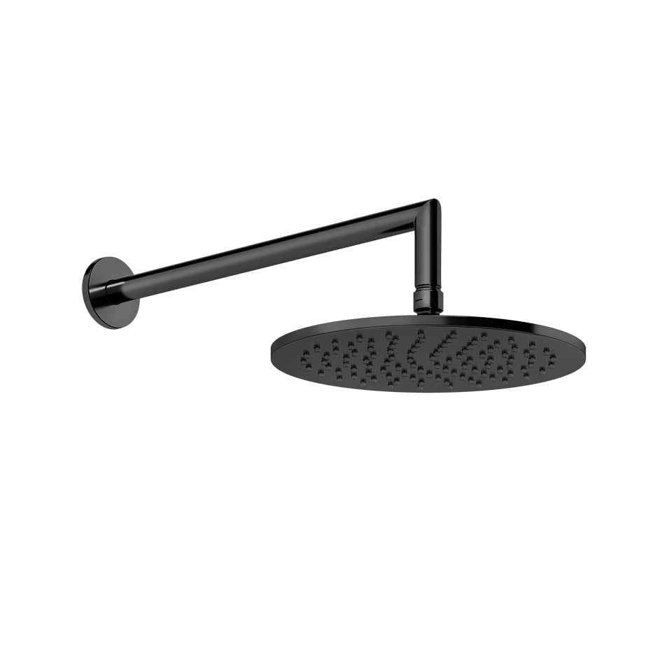 Gessi Showerhead 63348 in Black Metal Pvd