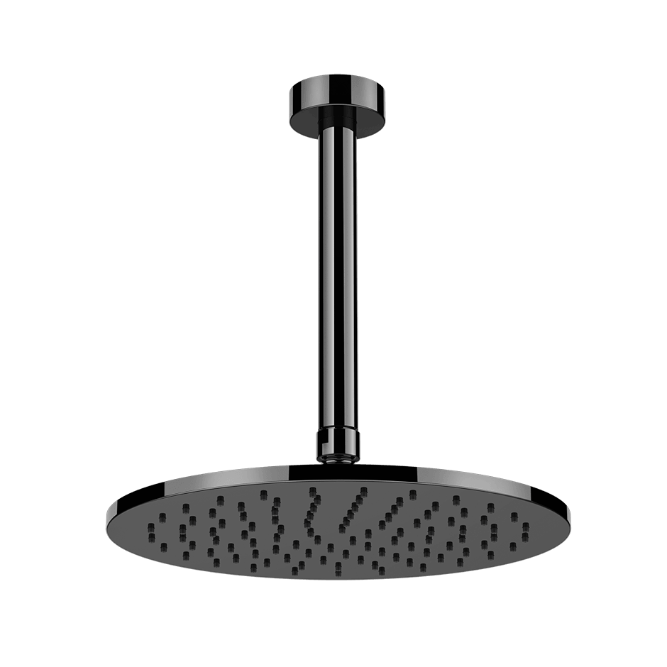 Gessi Showerhead 63350 in Black Metal Pvd
