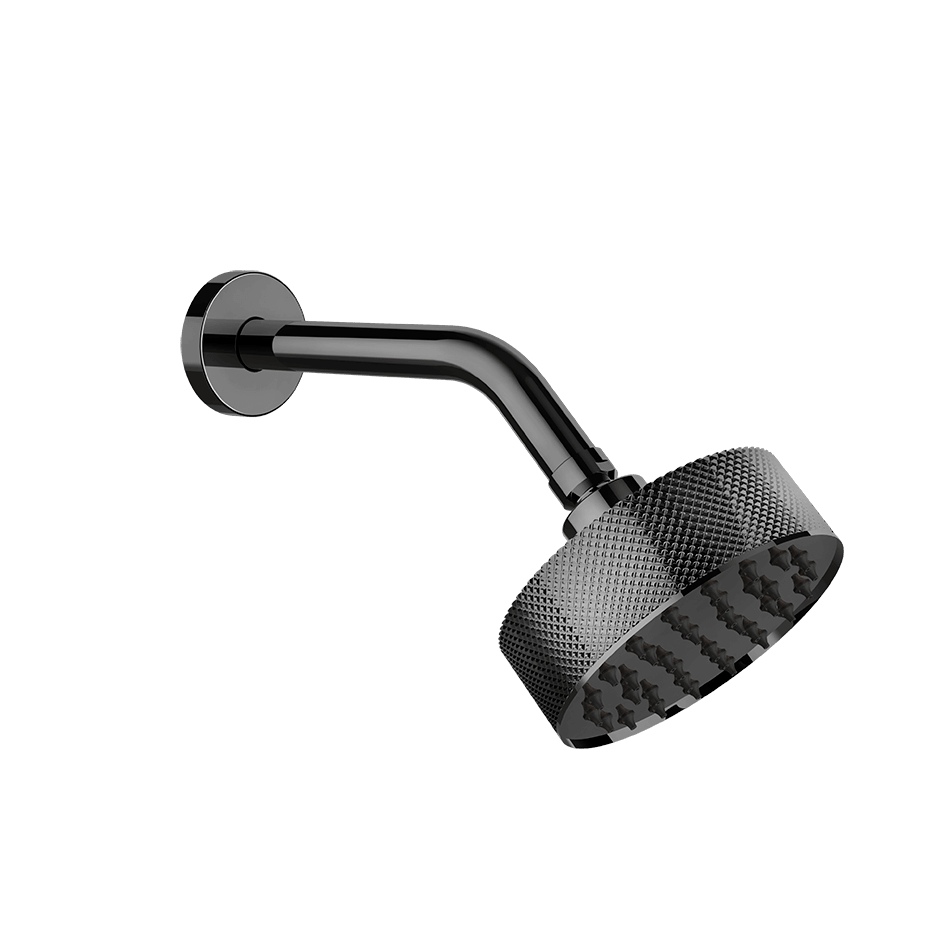 Gessi Showerhead 63354 in Black Metal Pvd
