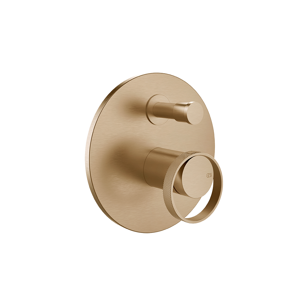 Gessi Shower Mixer 63377 in Warm Bronze Br. Pvd