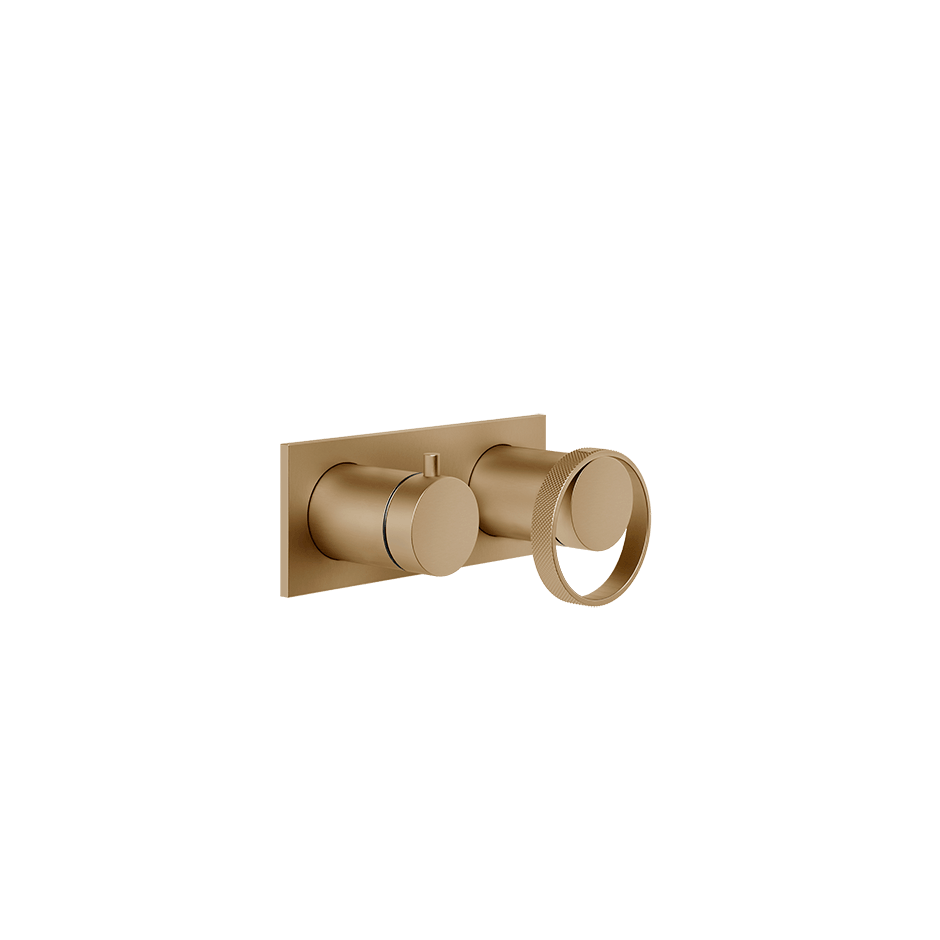 Gessi Shower Mixer 63379 in Warm Bronze Br. Pvd