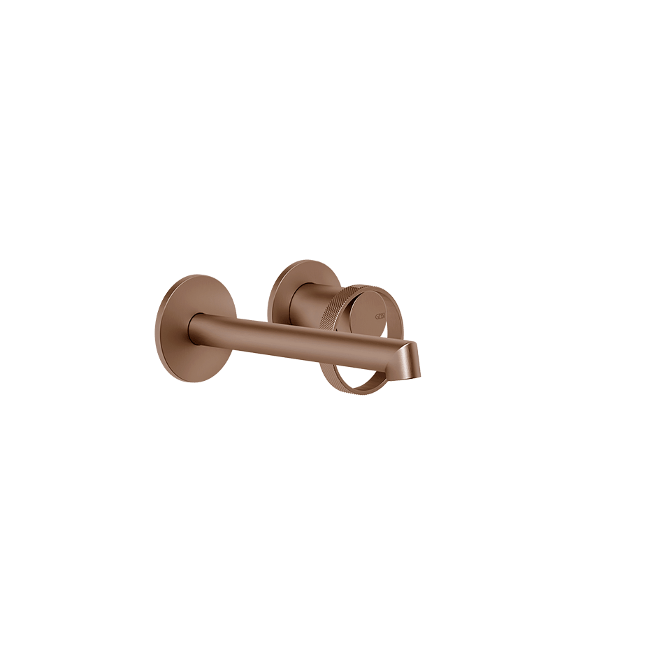 Gessi Washbasin Mixer 63381 in Copper Brushed Pvd