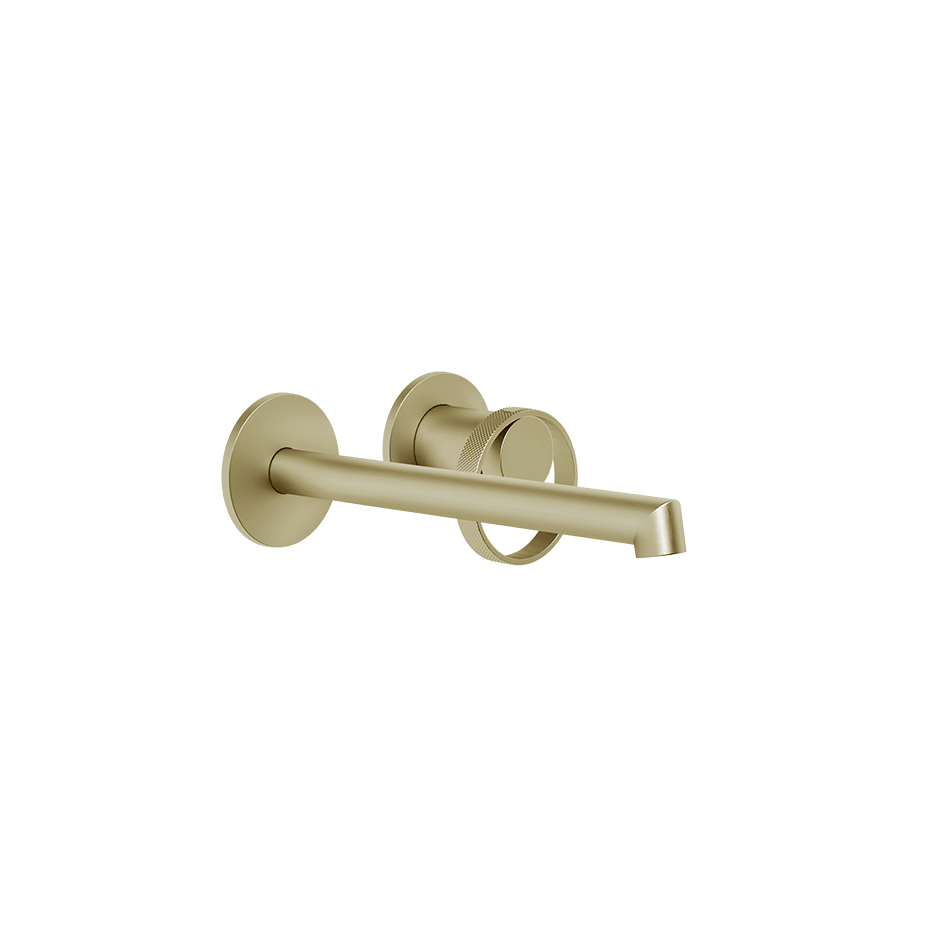 Gessi Washbasin Mixer 63383 in Brass Brushed Pvd