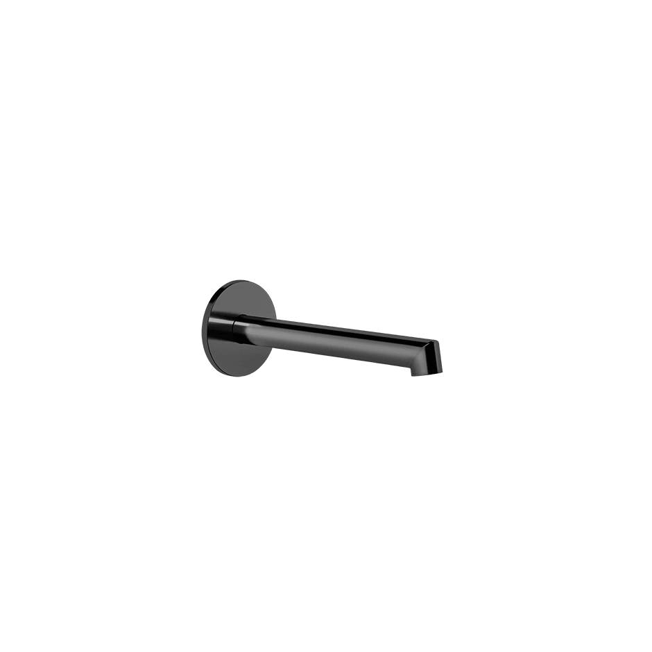Gessi Basin Spout 63403 in Black Metal Pvd