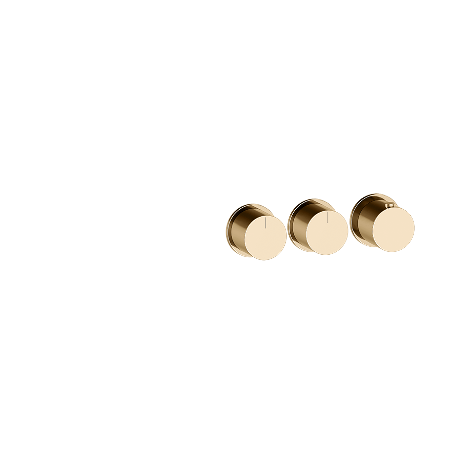 Gessi Shower Mixer 63434 in Warm Bronze Pvd