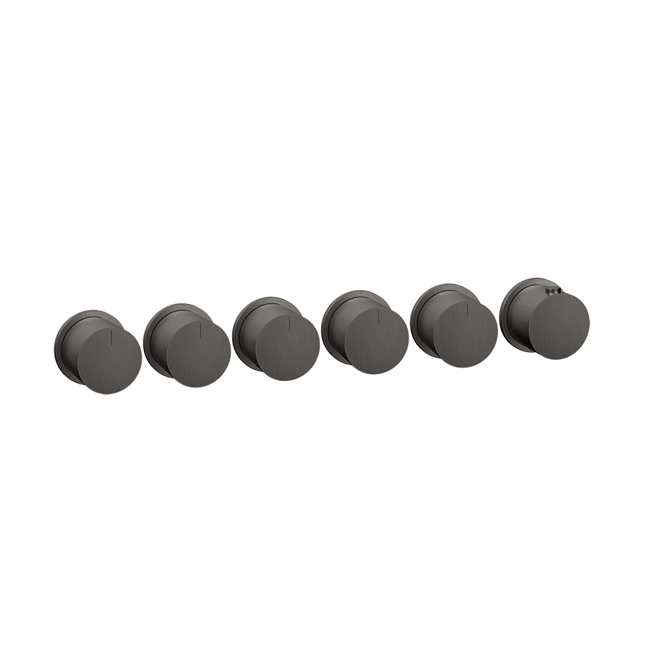 Gessi Shower Mixer 63440 in Black Metal Br. Pvd