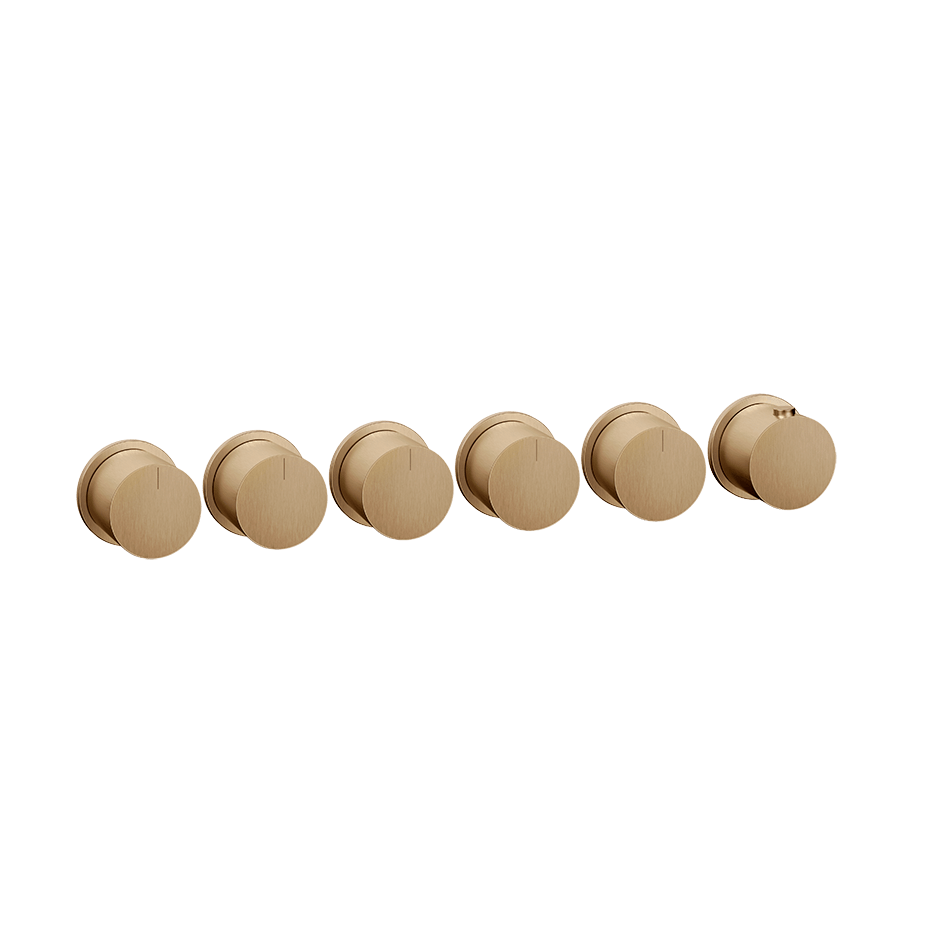 Gessi Shower Mixer 63440 in Warm Bronze Br. Pvd