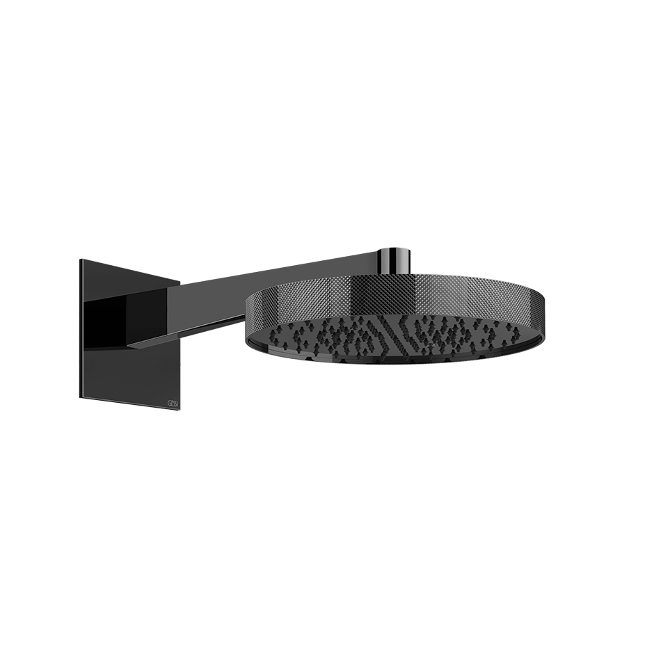 Gessi Showerhead 63468 in Black Metal Pvd