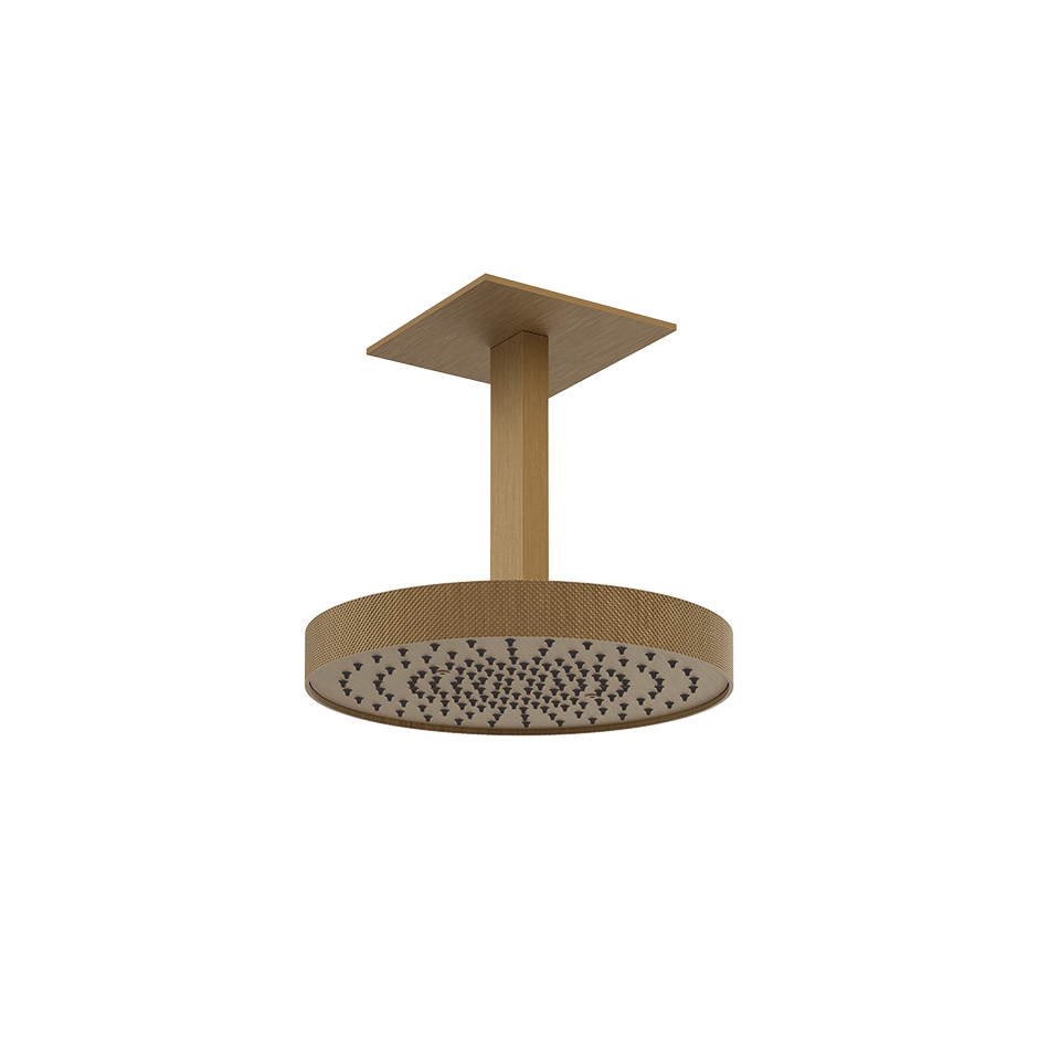 Gessi Showerhead 63472 in Antique Brass