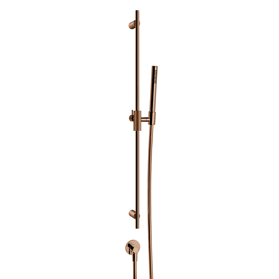 Gessi Sliding Rail 63482 in Copper Pvd