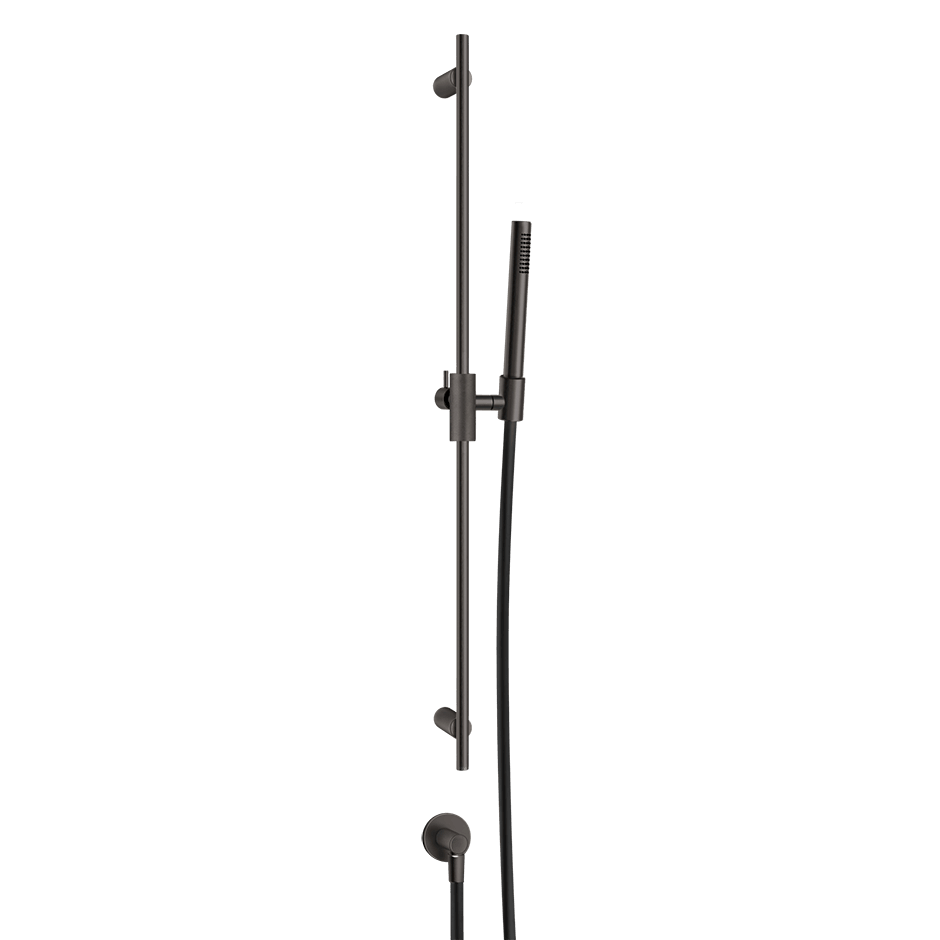 Gessi Sliding Rail 63482 in Black Metal Br. Pvd