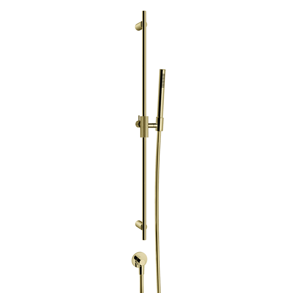 Gessi Sliding Rail 63482 in Brass Pvd