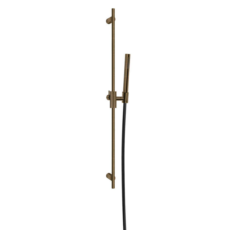 Gessi Sliding Rail 63484 in Antique Brass