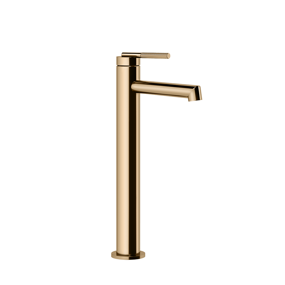 Gessi Washbasin Mixer 63504 in Warm Bronze Pvd