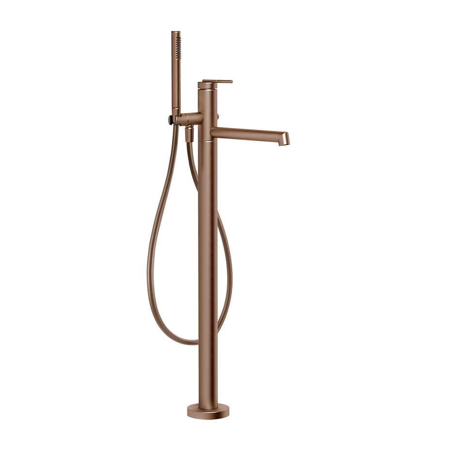 Gessi Bath Mixer 63528 in Copper Brushed Pvd