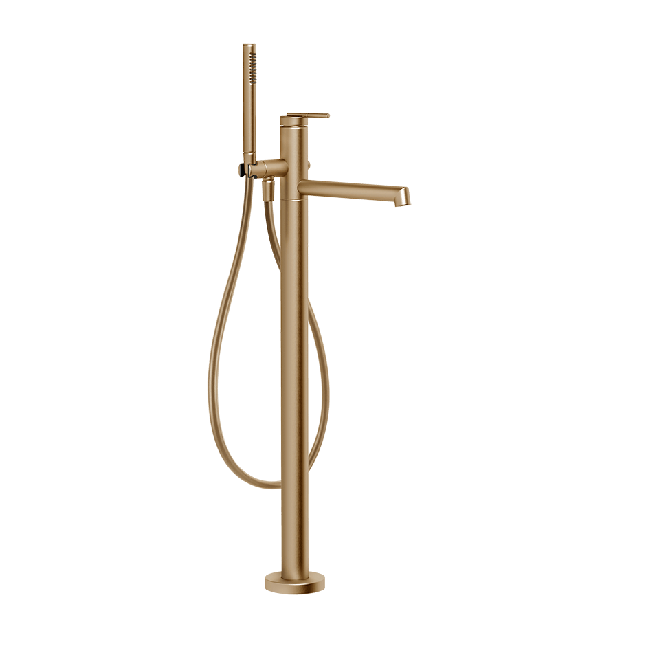 Gessi Bath Mixer 63528 in Warm Bronze Br. Pvd